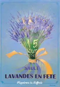 Fête de la lavande à Sault